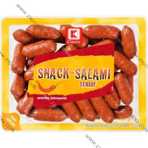 K-CLASSIC Snack salami pikantní 250 g