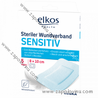 Elkos HEALTH sterilní krytí na rány sensitive 5 kusů