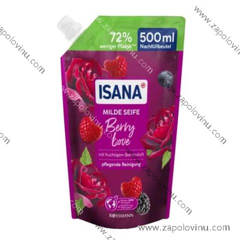 ISANA Jemné mýdlo Berry Love 500 ml