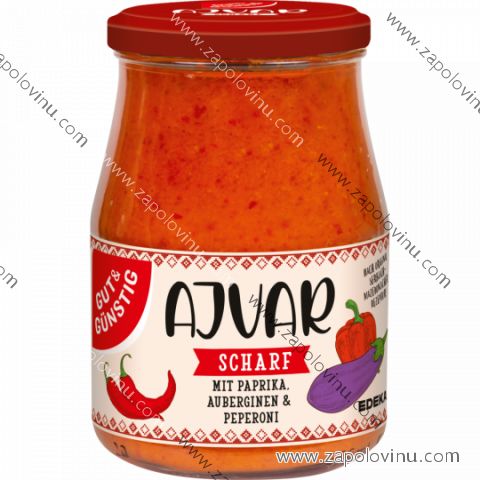 G+G Ajvar, pikantní 340 ml