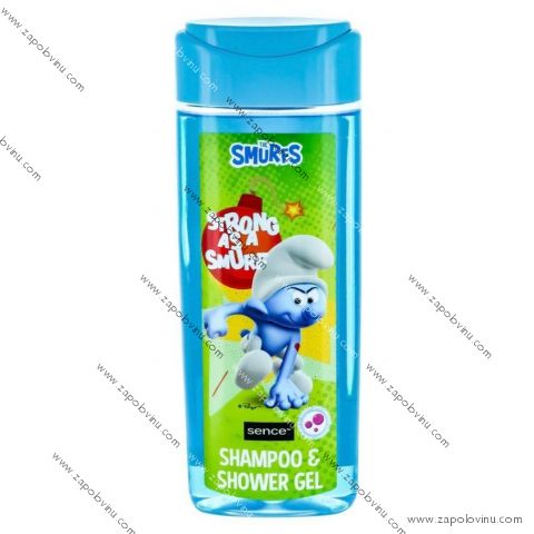 Šmoulové 2v1 šampon+sprchový gel pro kluky 210ml