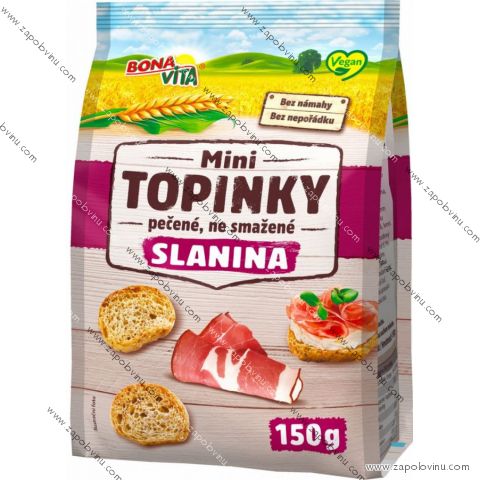 Bona Vita Mini topinky slanina 150 g