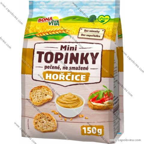 Bona Vita Mini topinky hořčice 150 g