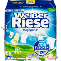 Weisser Riese Megaperls Univerzální prací prášek 1,14 kg, 19 PD