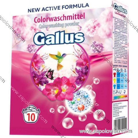 Gallus prací prášek Color 10 PD 650 g