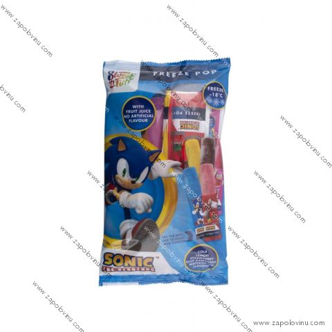 Sonic Ice Pops - zmrzliny ke zmražení s ovocnou příchutí 10x50ml