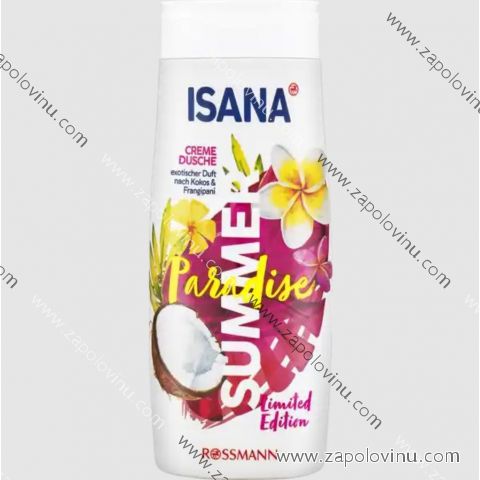 ISANA Krémový sprchový gel Summer Paradise 300 ml