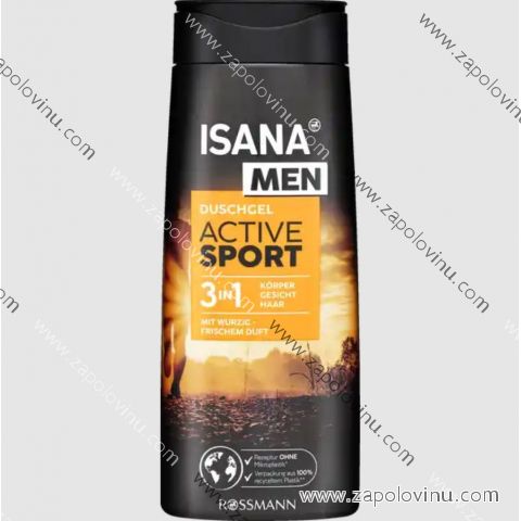 ISANA MEN - SPRCHOVÝ GEL SPORT 300ml