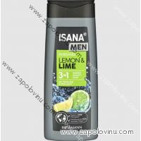 ISANA MEN Sprchový gel  3v1 Citron + Limetka 300 ml