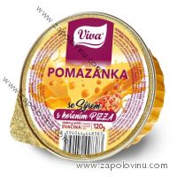 Viva Pomazánka se sýrem a s kořením PIZZA 120g