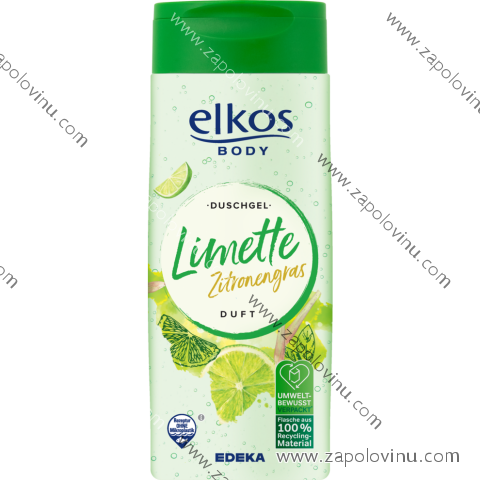 Elkos Citrónová tráva + Limetka sprchový gel 300ml