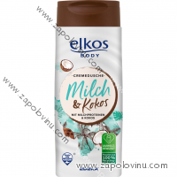 Elkos sprchový gel mléko a kokos 300 ml