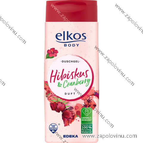 Elkos sprchový gel Ibišek a brusinky 300 ml