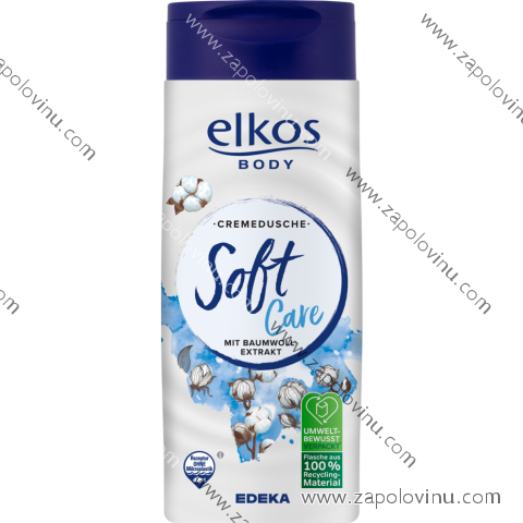 Elkos Soft Care sprchový krém s extraktem z bavlny 300ml