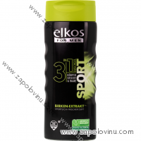 Elkos Men Sport 3v1 sprchový gel 300ml