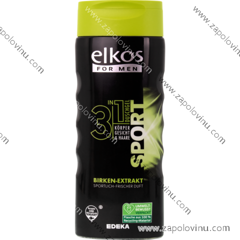 Elkos Men Sport 3v1 sprchový gel 300ml