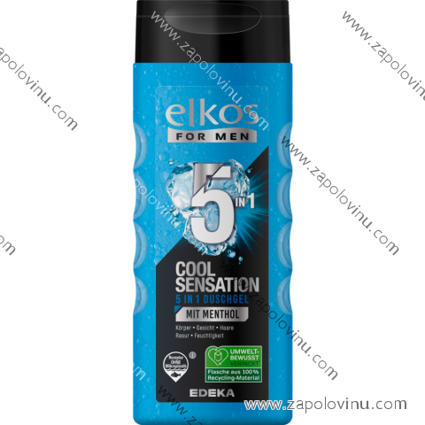 EDEKA elkos sprchový gel MEN 5IN1 Cool Sensation 300 ml