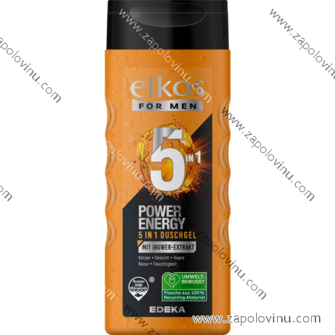 Elkos Men POWER ENERGY 5v1 sprchový gel 300ml