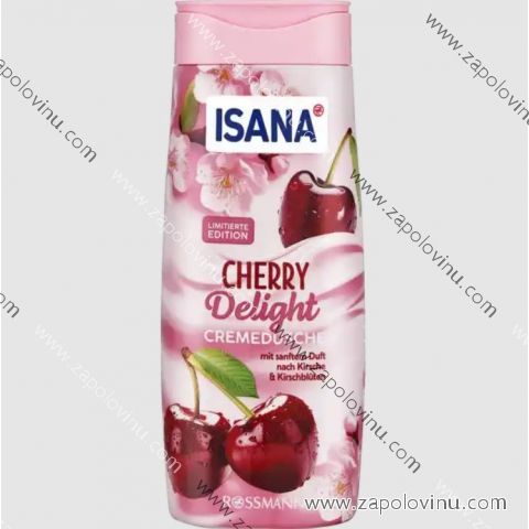 ISANA Krémový Sprchový gel Cherry Delight 300 ml