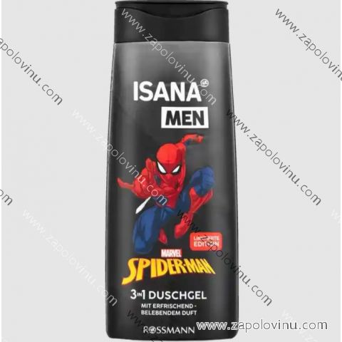 ISANA MEN Sprchový gel 3v1 Spider-Man 300 ml