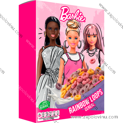 Barbie Rainbow Loops Cereal 350 g