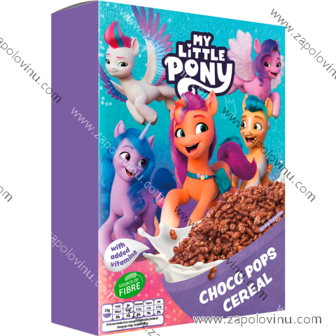 My little Pony Choco Pops Cereal 375 g