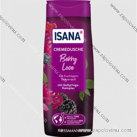 ISANA Krémový Sprchový gel Berry Love 300 ml