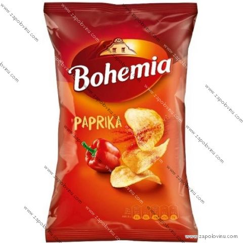 Bohemia chips paprika 130 g