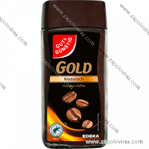 G+G GOLD instantní káva klasická 100g