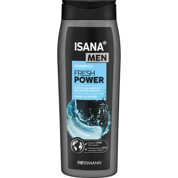 ISANA MEN Šampon Fresh Power 300 ml