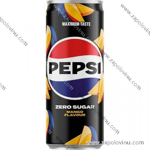 Pepsi Zero Sugar Mango 330ml