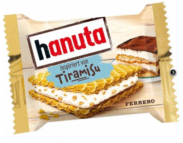 FERRERO HANUTA TIRAMISU 1 Ks 22g