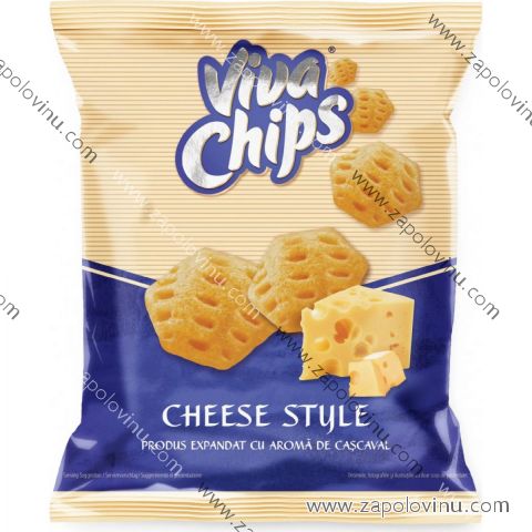 VIVA crunchy chips sýrové 50 g