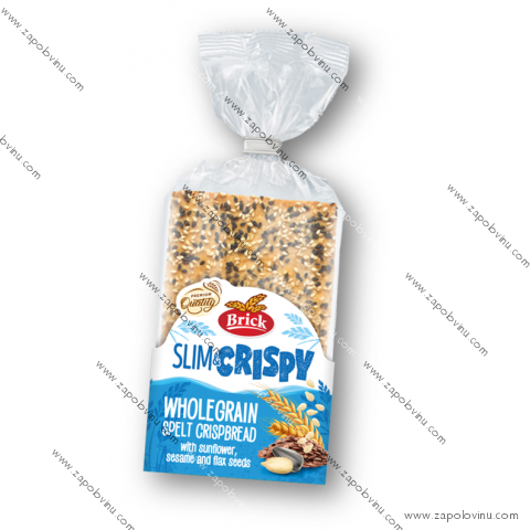 BRICK Slim + Crispy Chlieb křupavý špaldový 130 g