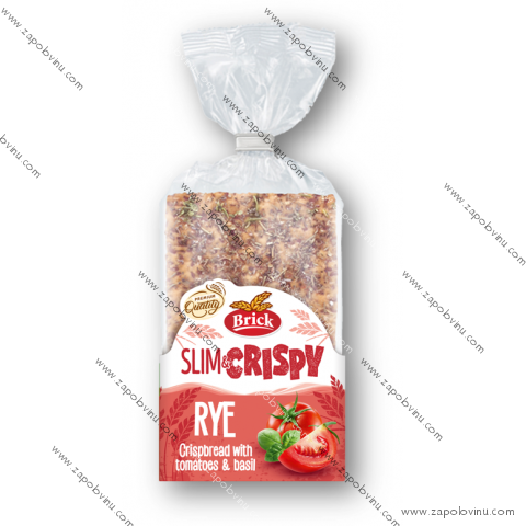 BRICK Slim + Crispy Chléb křupavý žitný 130 g