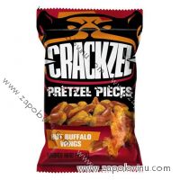 Crackzel kousky preclíku Hot Buffalo Wings 65g