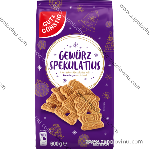 G+G Kořeněné spekulatius 600 g