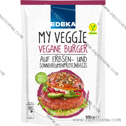 EDEKA My Veggie Burger suchá směs 100g