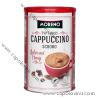 MORENO Rodinné cappuccino čokoláda 500g