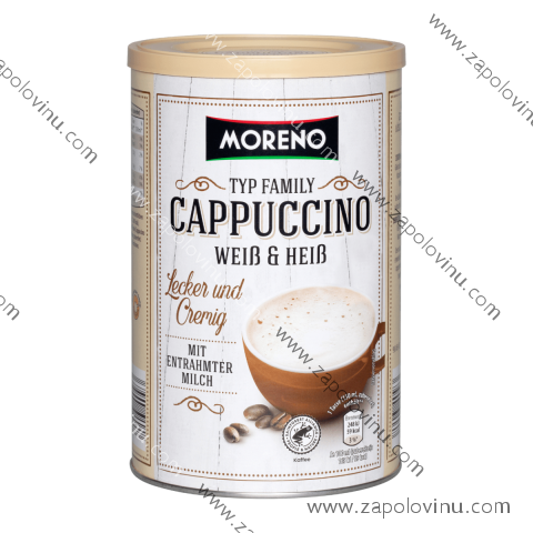 MORENO Rodinné cappuccino bílé 500g