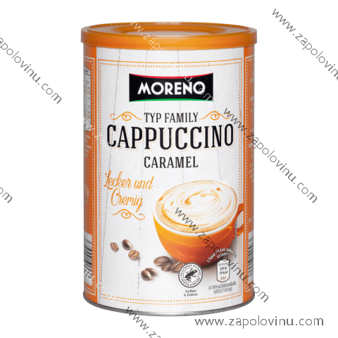 MORENO Rodinné cappuccino karamel 500g