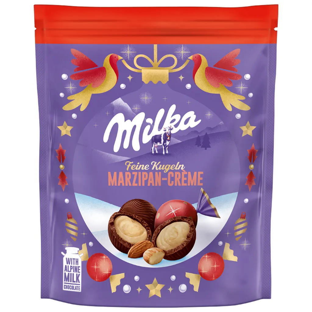 Milka jemné kuličky Marcipán 90g