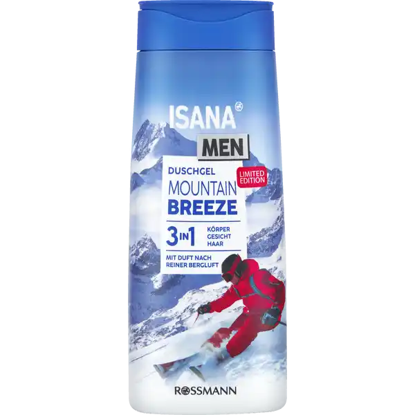 ISANA Krémový Sprchový gel Mountain Breeze 300 ml