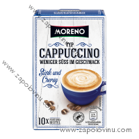 MORENO Cappuccino méně sladké 10 porcí 100g