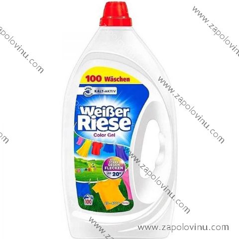 Weisser Riese Intensiv Color prací gel 100 dávek, 4,5 l