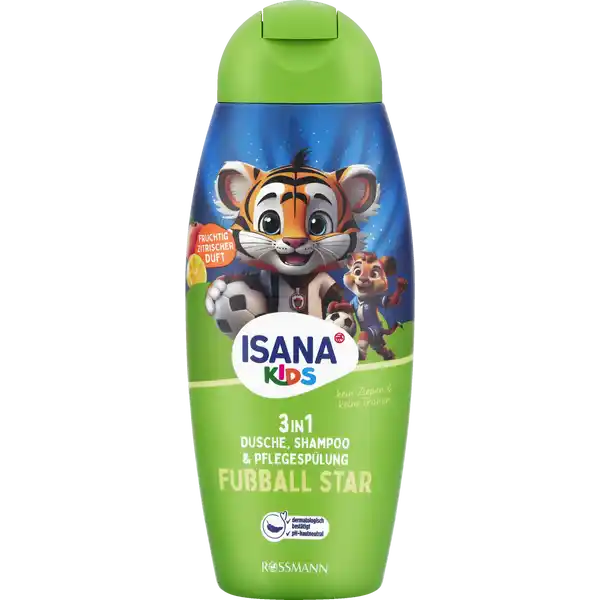 Isana dětský sprchový gel Football Star 3v1 300 ml