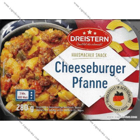 DREISTERN Cheeseburger Pfanne 280 g