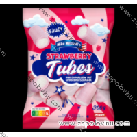 MIKE MITCHELLS Strawberry Tubes marshmallow s kyselím práškem 300g