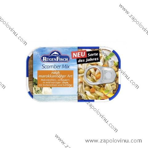 Rugen Fisch Scomber Mix v marockém stylu 120 g