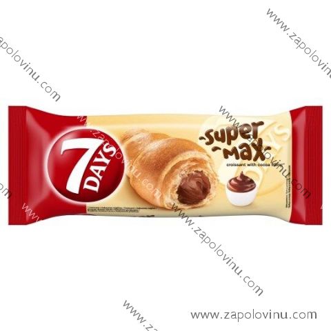 7 Days Super Max Croissant s kakaovou náplní 110g